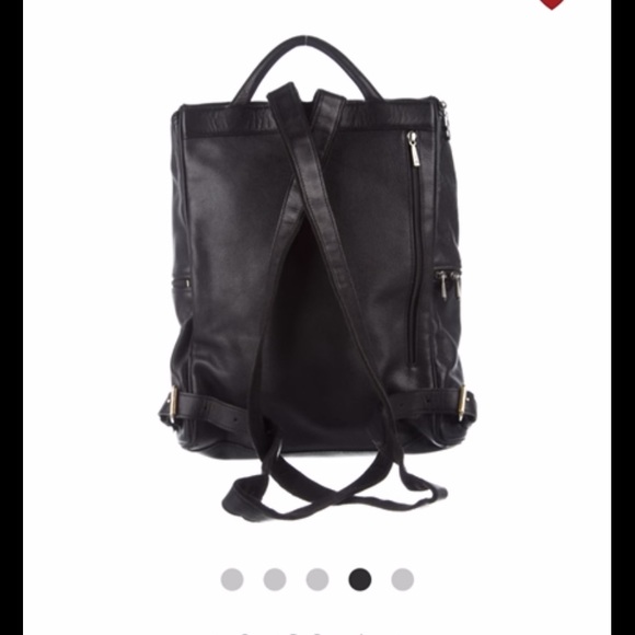 Longchamp leather backpack - Picture 3 of 5